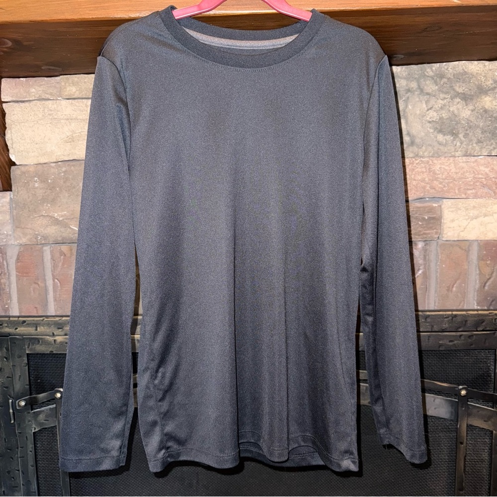 Gray Long Sleeve Shirt